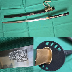 Катана Kill Bill Hattori Hanzo зонная закалка сталь T10